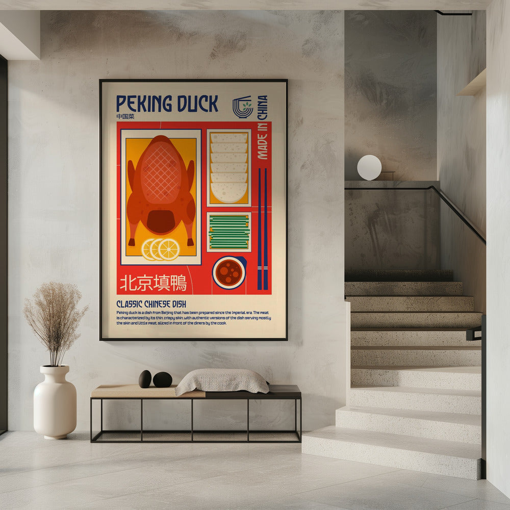 Peking Duck Japanese Food Print | Poster
