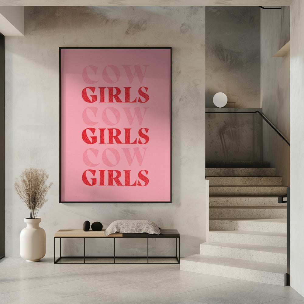 Cow Girls Girls Girls | Poster