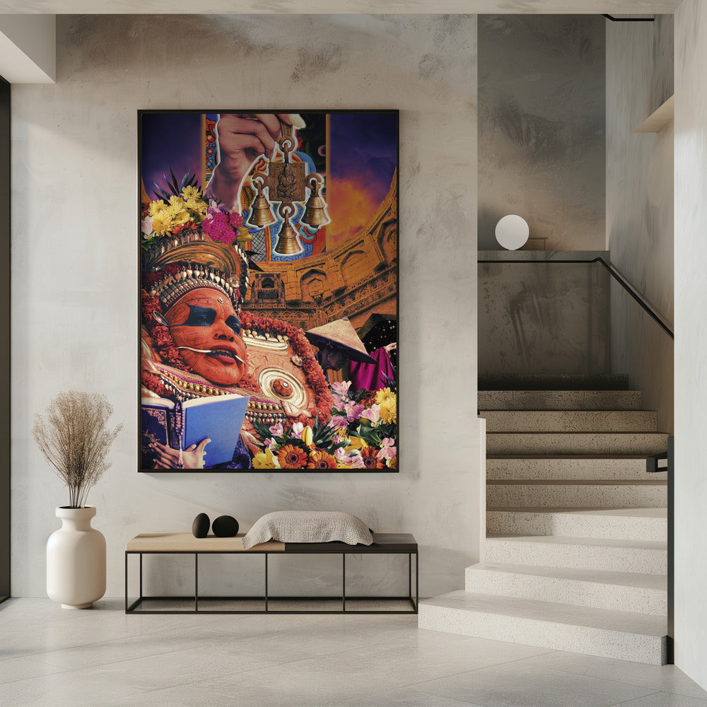 Retro Fantasy Culture Collage | Poster