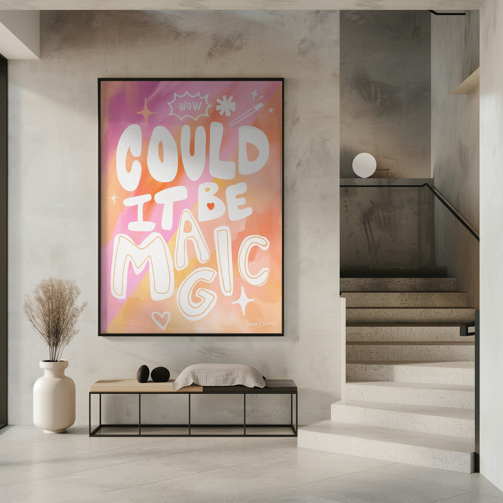 Could it Be Magic - Peach Pink | Poster