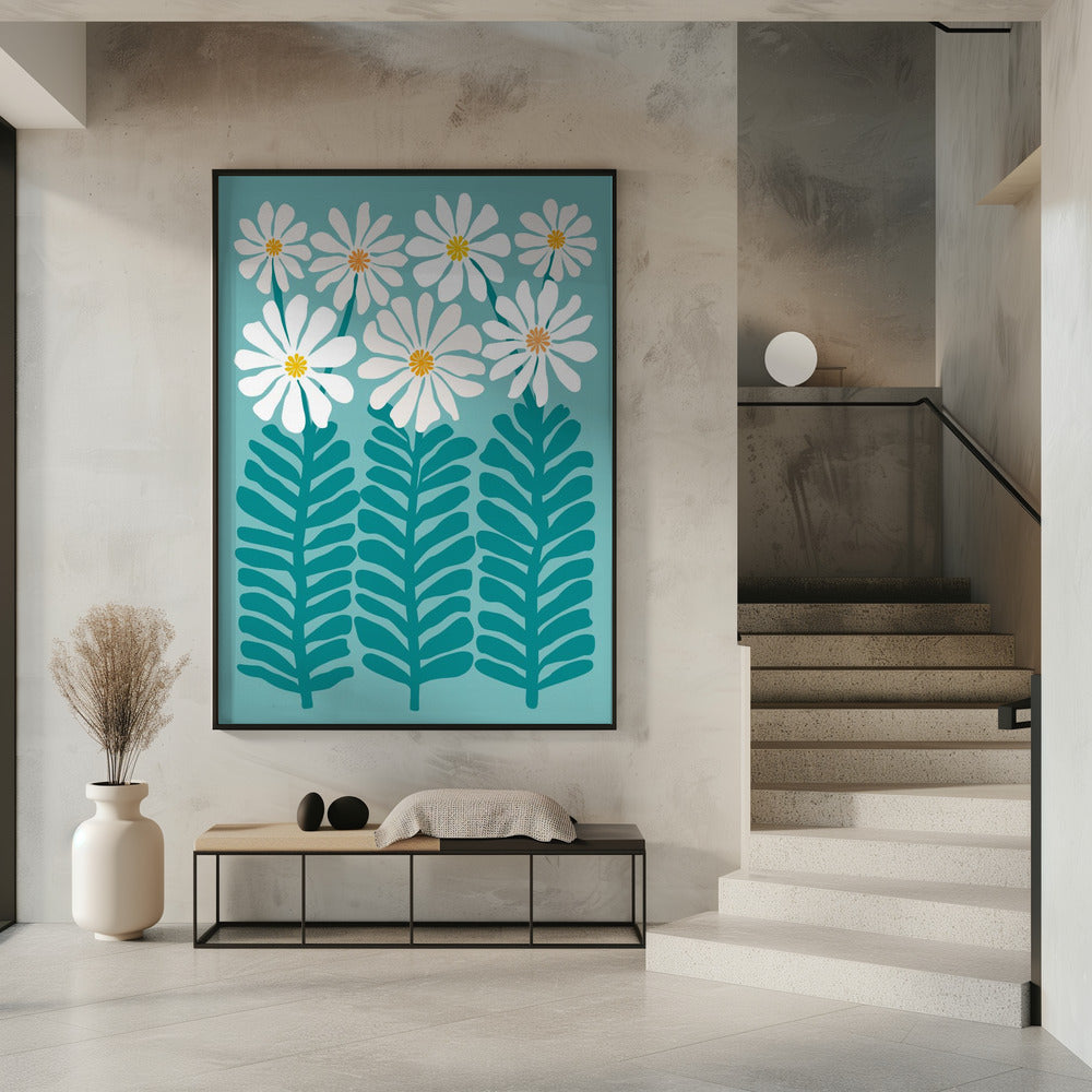 Daisy Floral | Poster