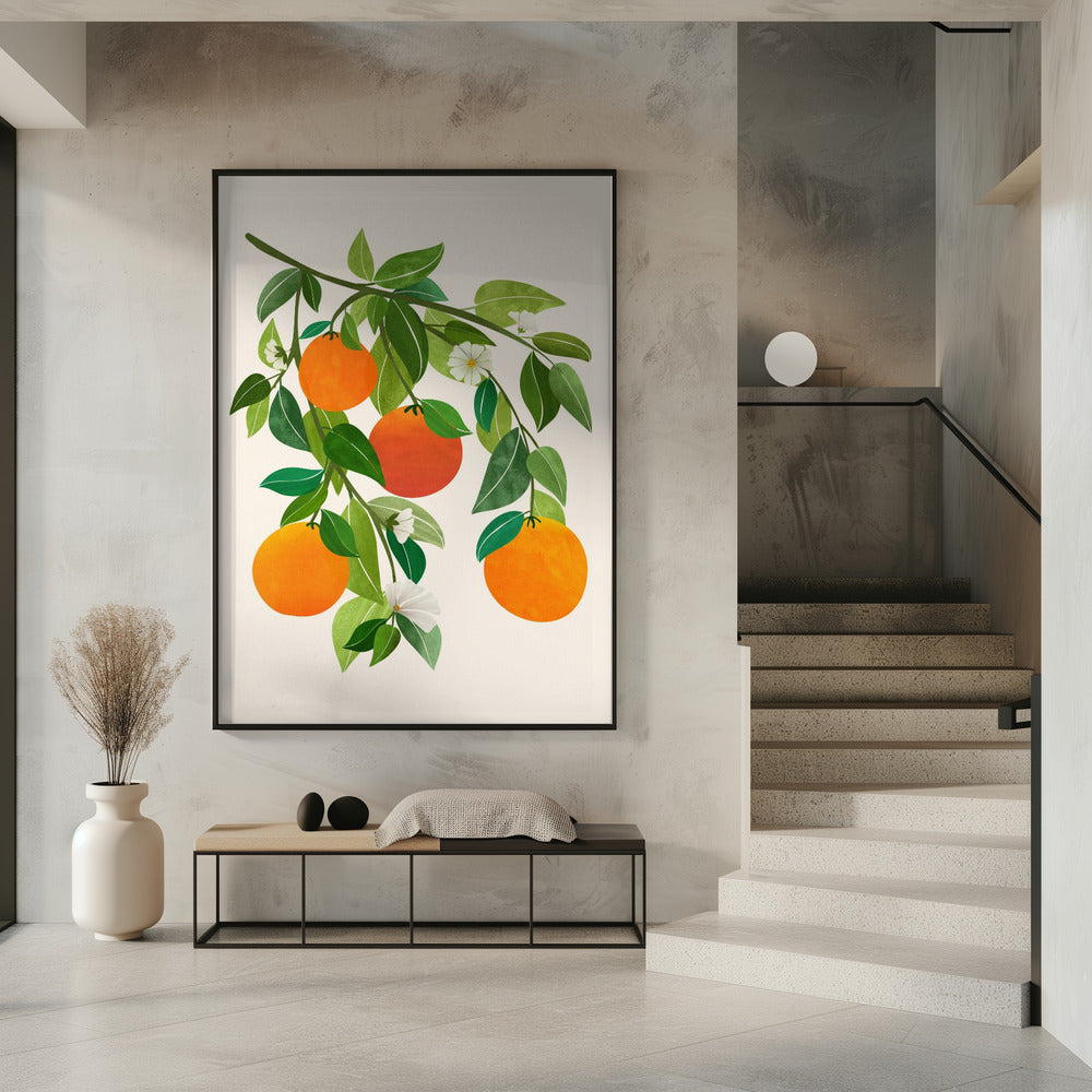 Oranges and Blossoms Ii | Poster