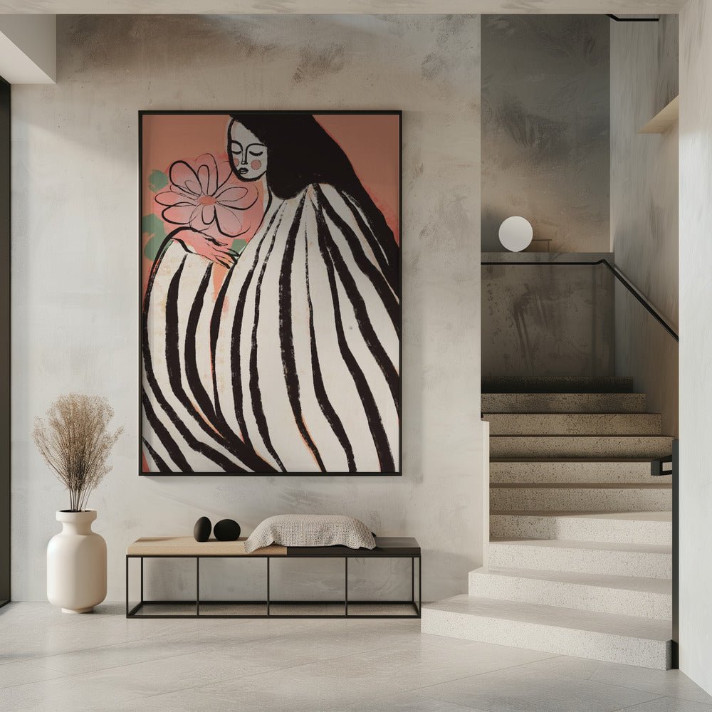 A Silent Moment (Peach) | Poster