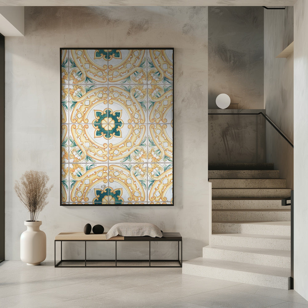 Capri Tiles | Poster