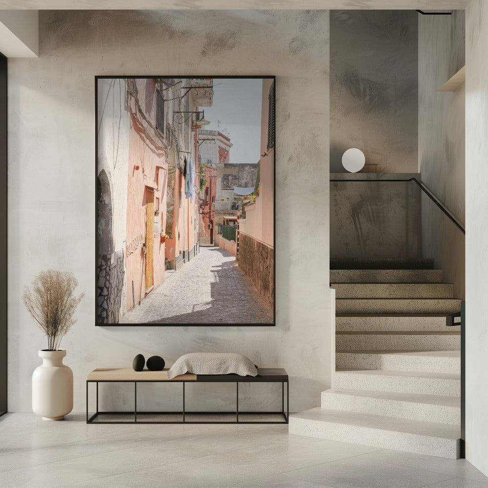 Procida Alleys | Poster