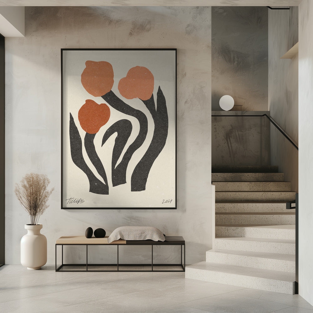 Modern Flower 02 | Poster