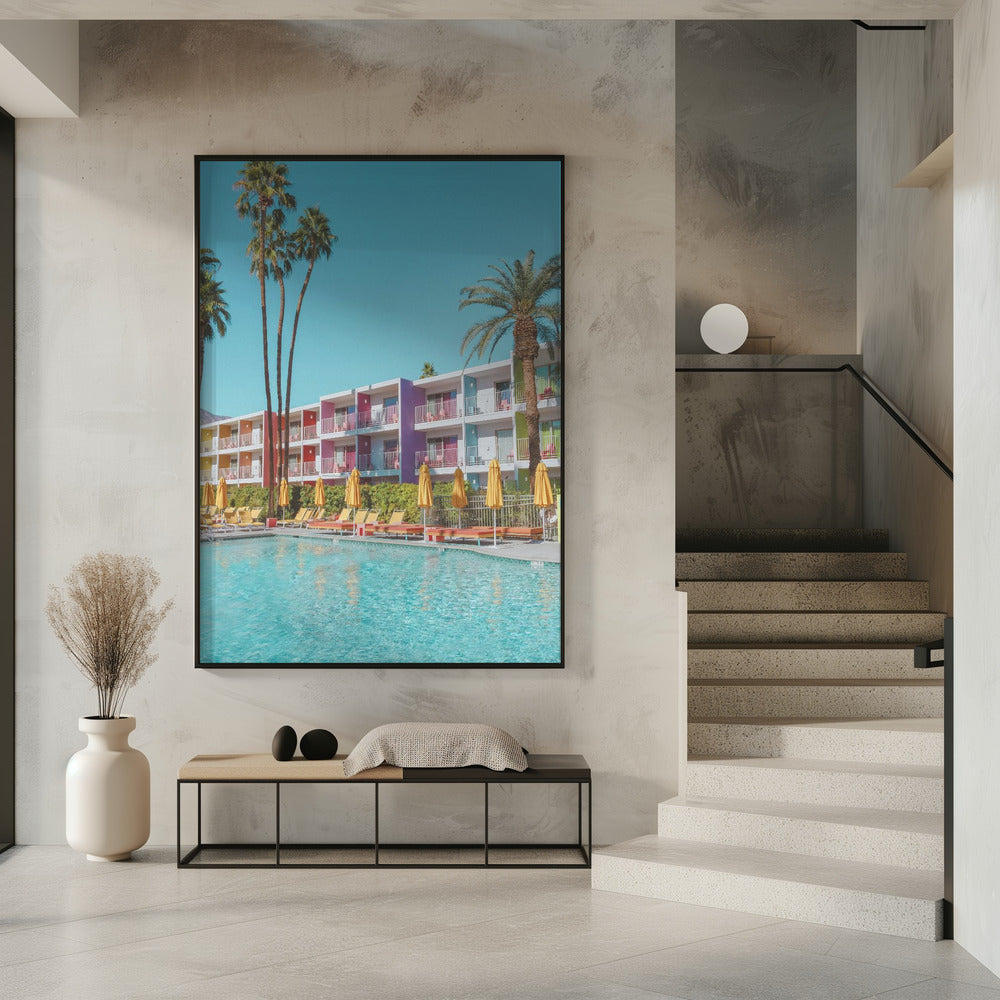 Saguaro Hotel Poolside in Palm Springs | Poster