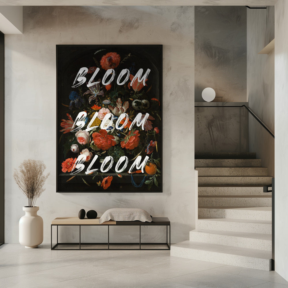 Bloom Vintage Flowers | Poster