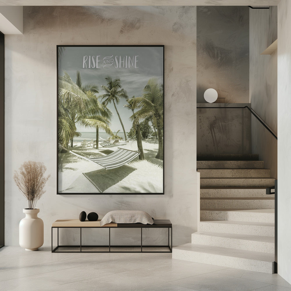 Rise and shine | Beachscape | Poster