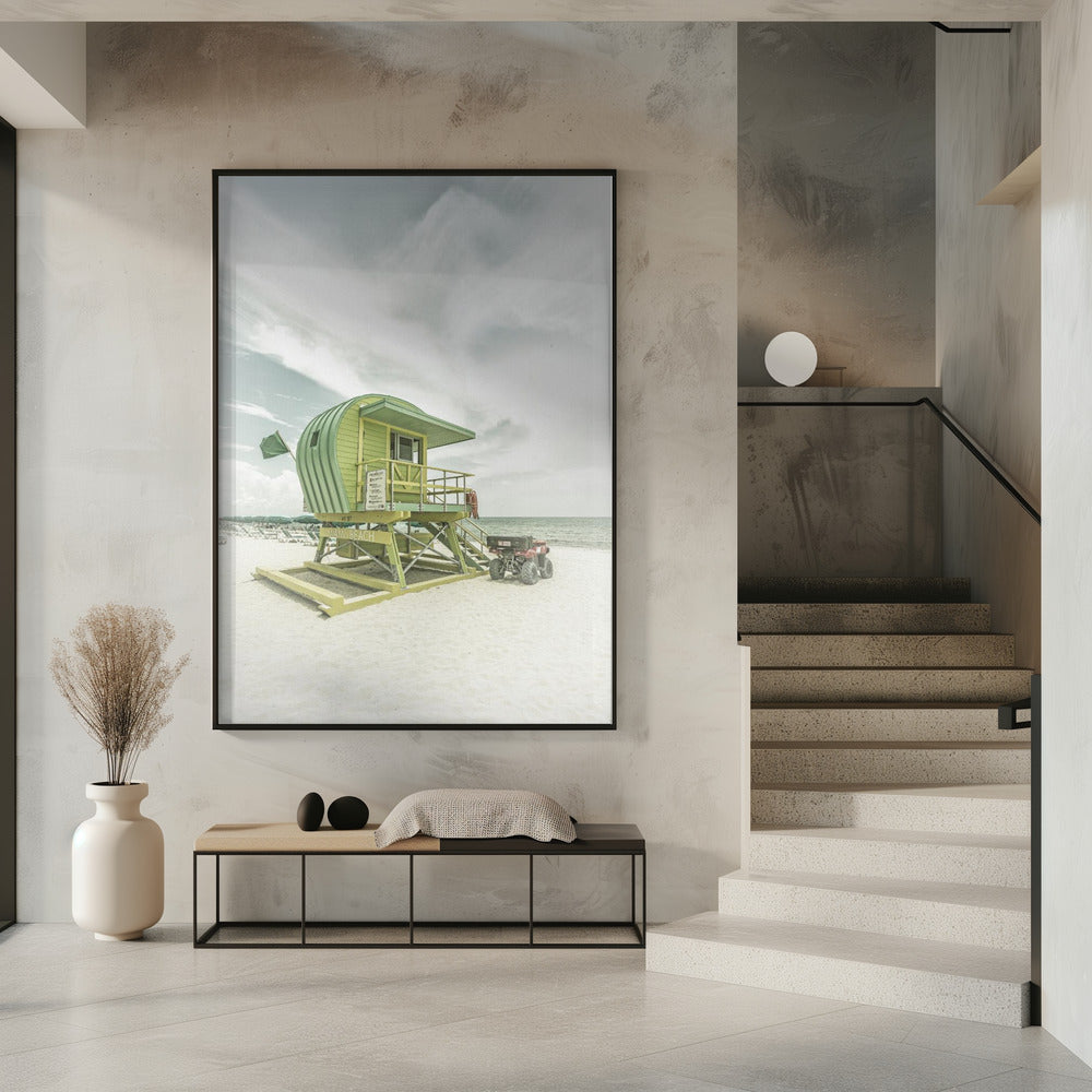 Vintage Florida Flair at Miami Beach | Poster