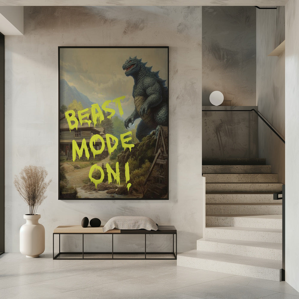 Beast Mode On | Poster