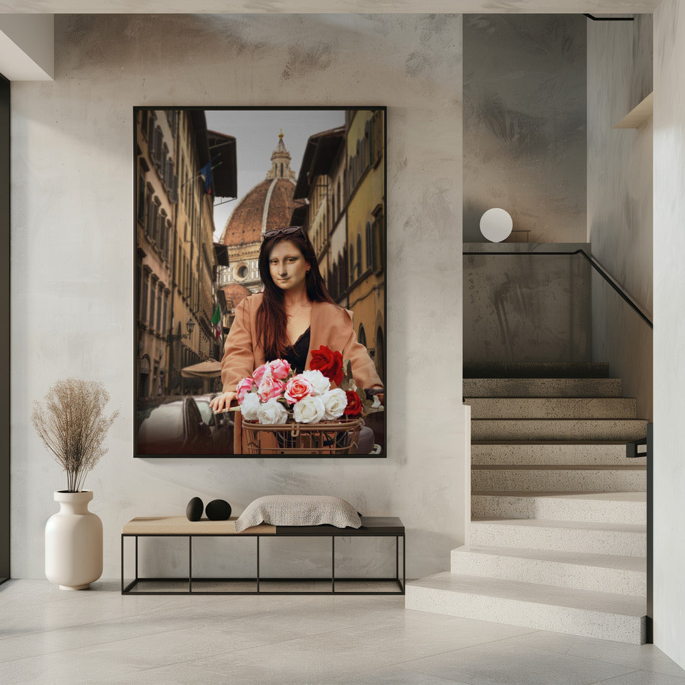 Mona On Florence | Poster