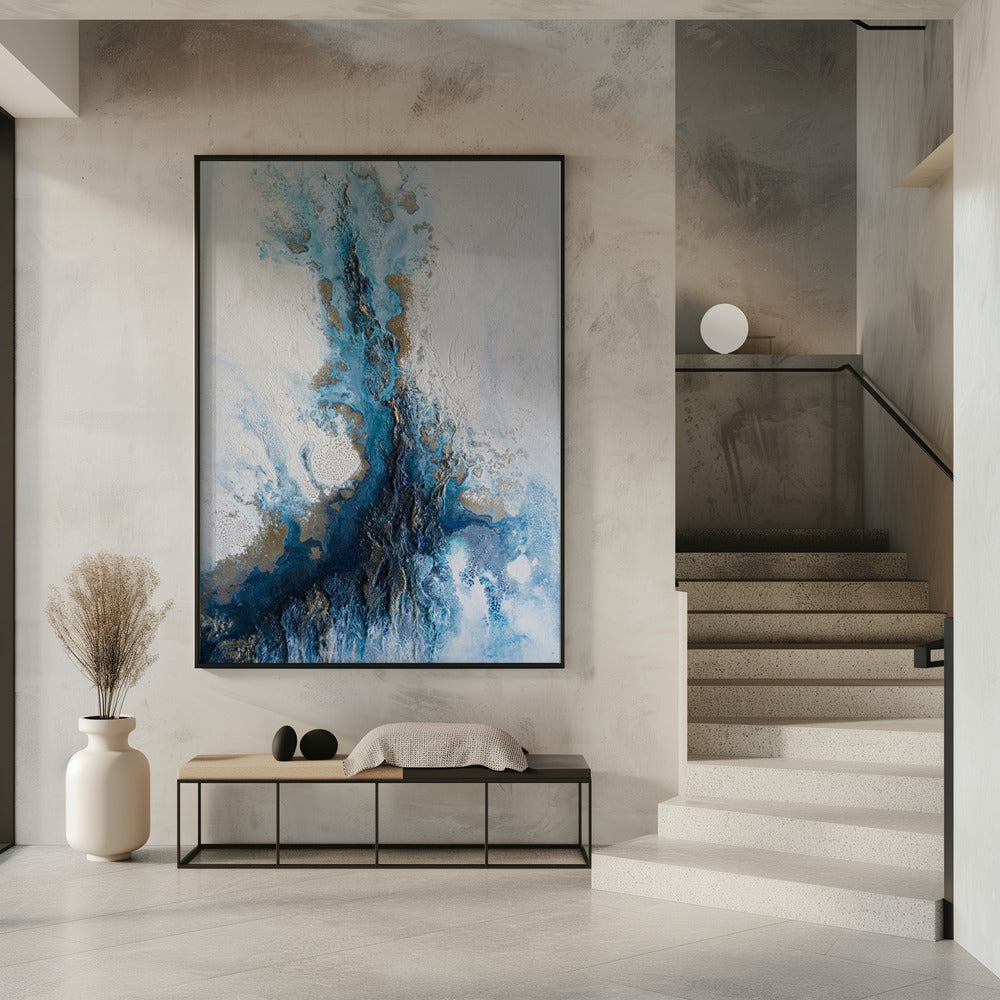 Coastal relief art - Release | Poster