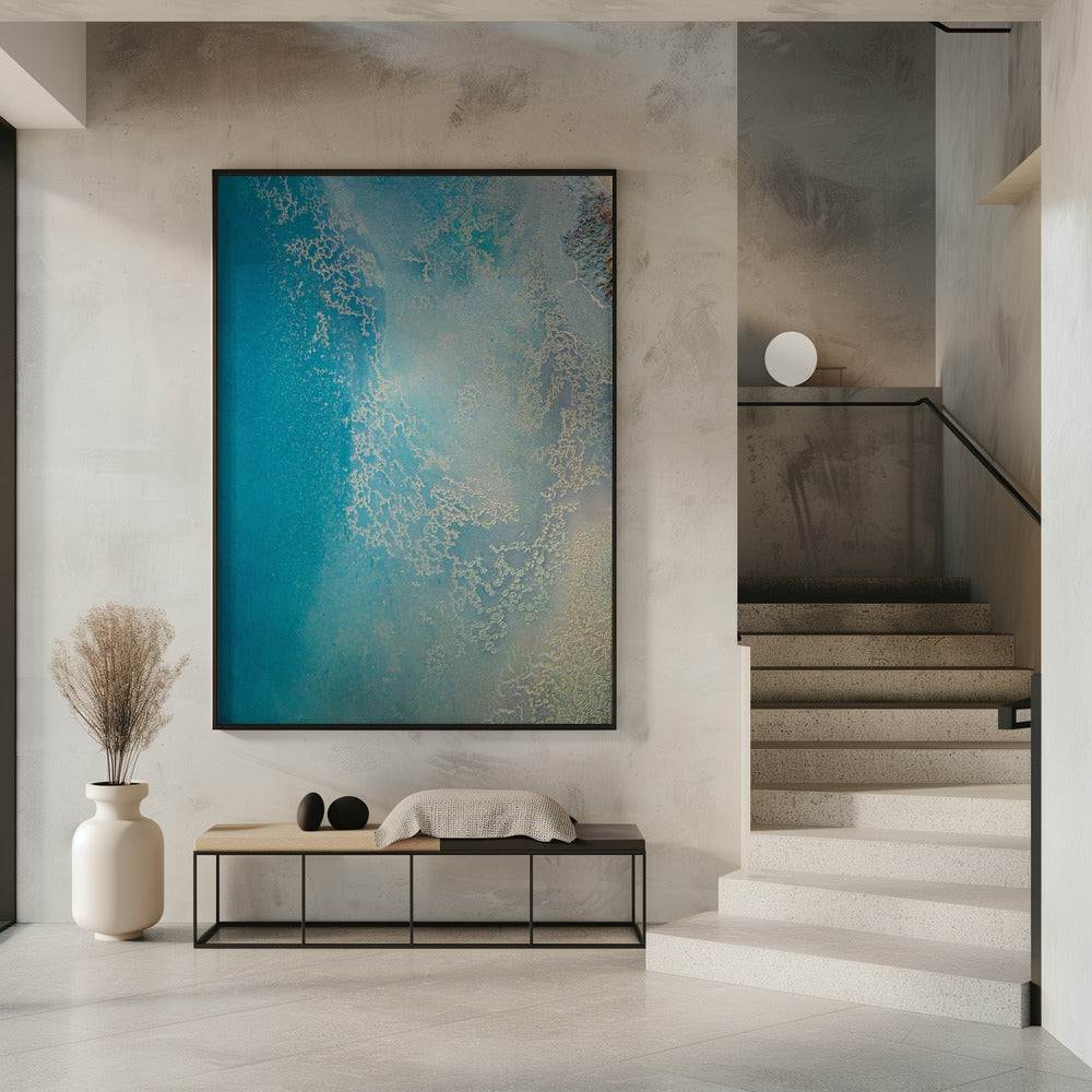 Soft Blue - Shallow Waters | Poster