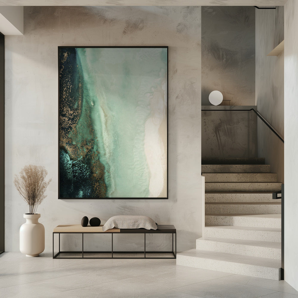 Inviting Peaceful -Jade Waters | Poster