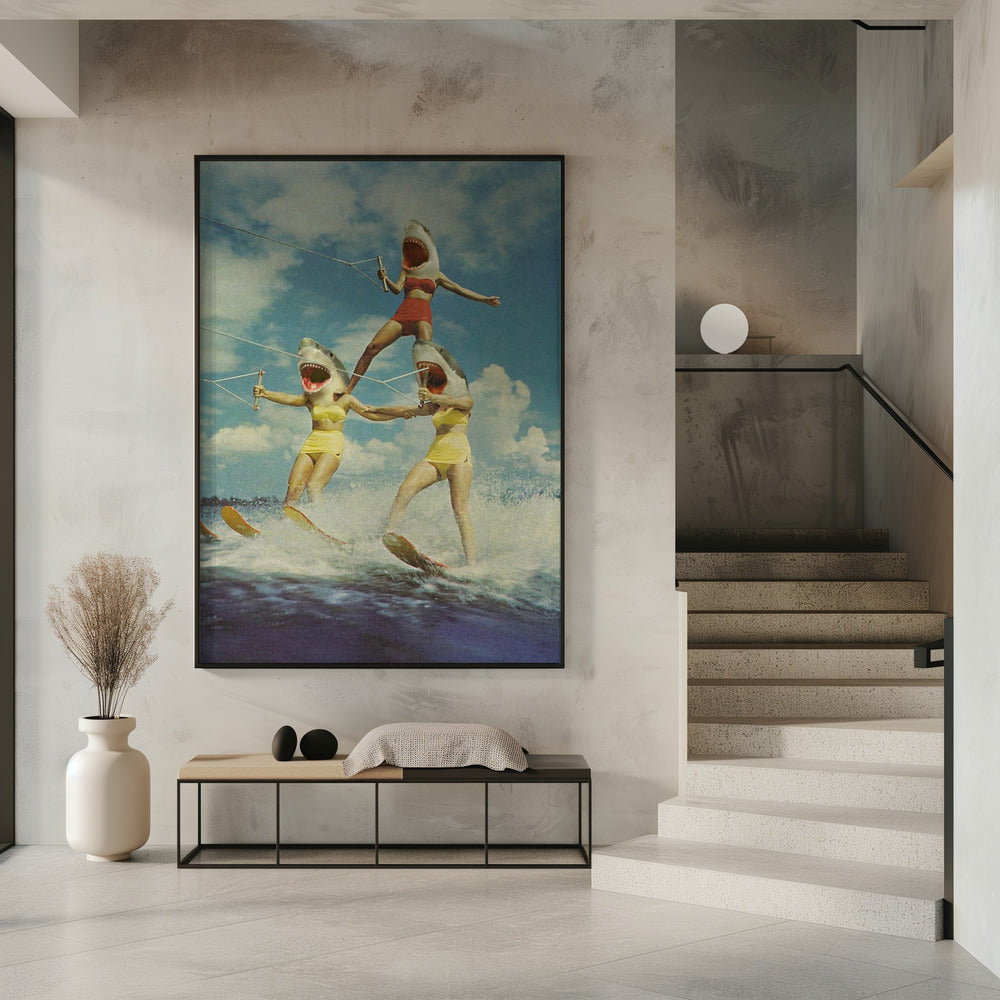 On Evil Beach - Shark Attack | Poster