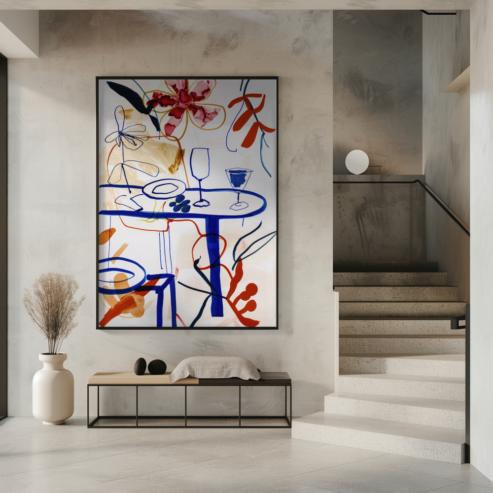 Vibrant Table Scene | Poster