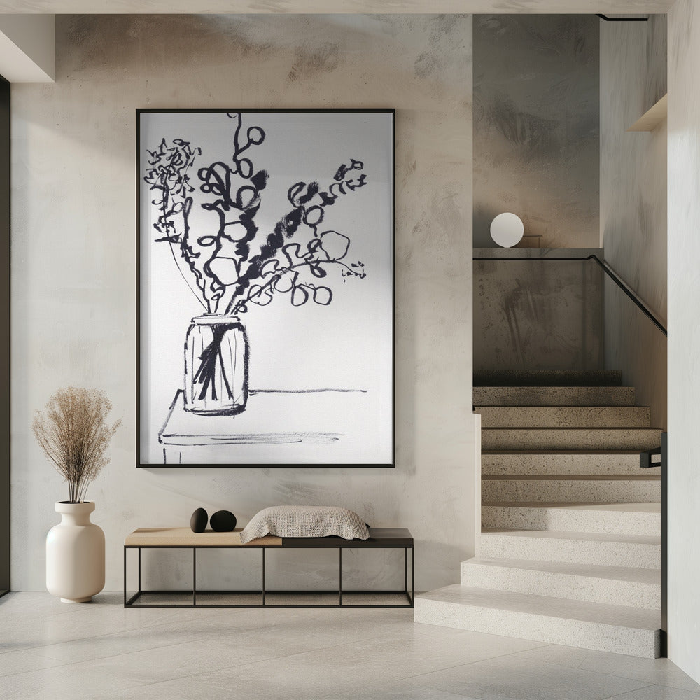 Black and White Still Life Small | Poster