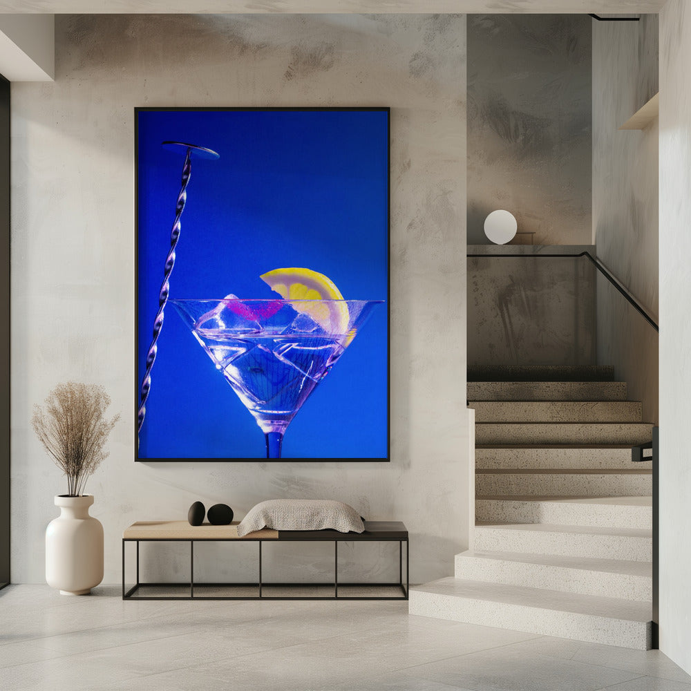 Lemon Twist Martini | Poster