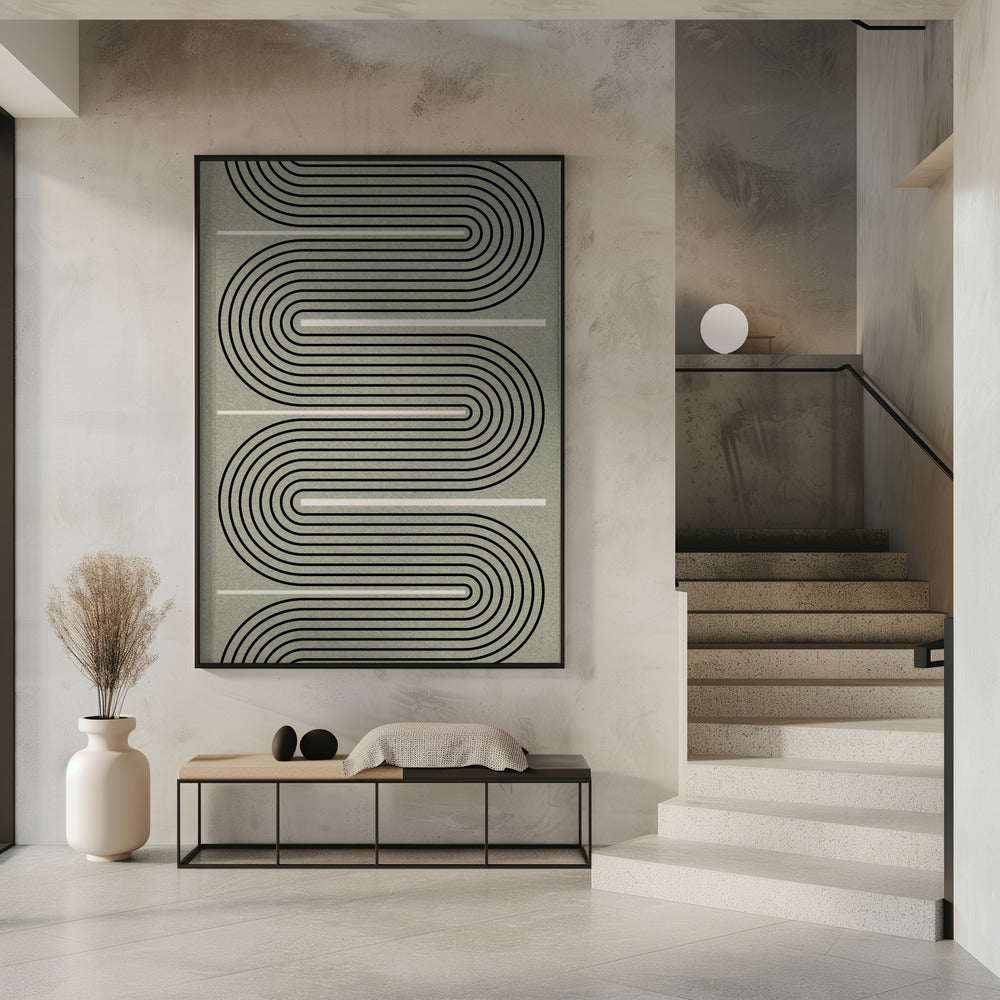 Curved Pathways | Poster