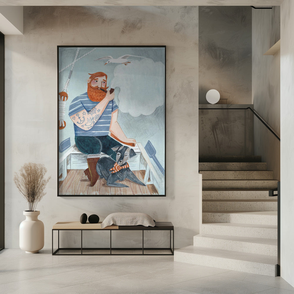 Skipper and Dog | Poster