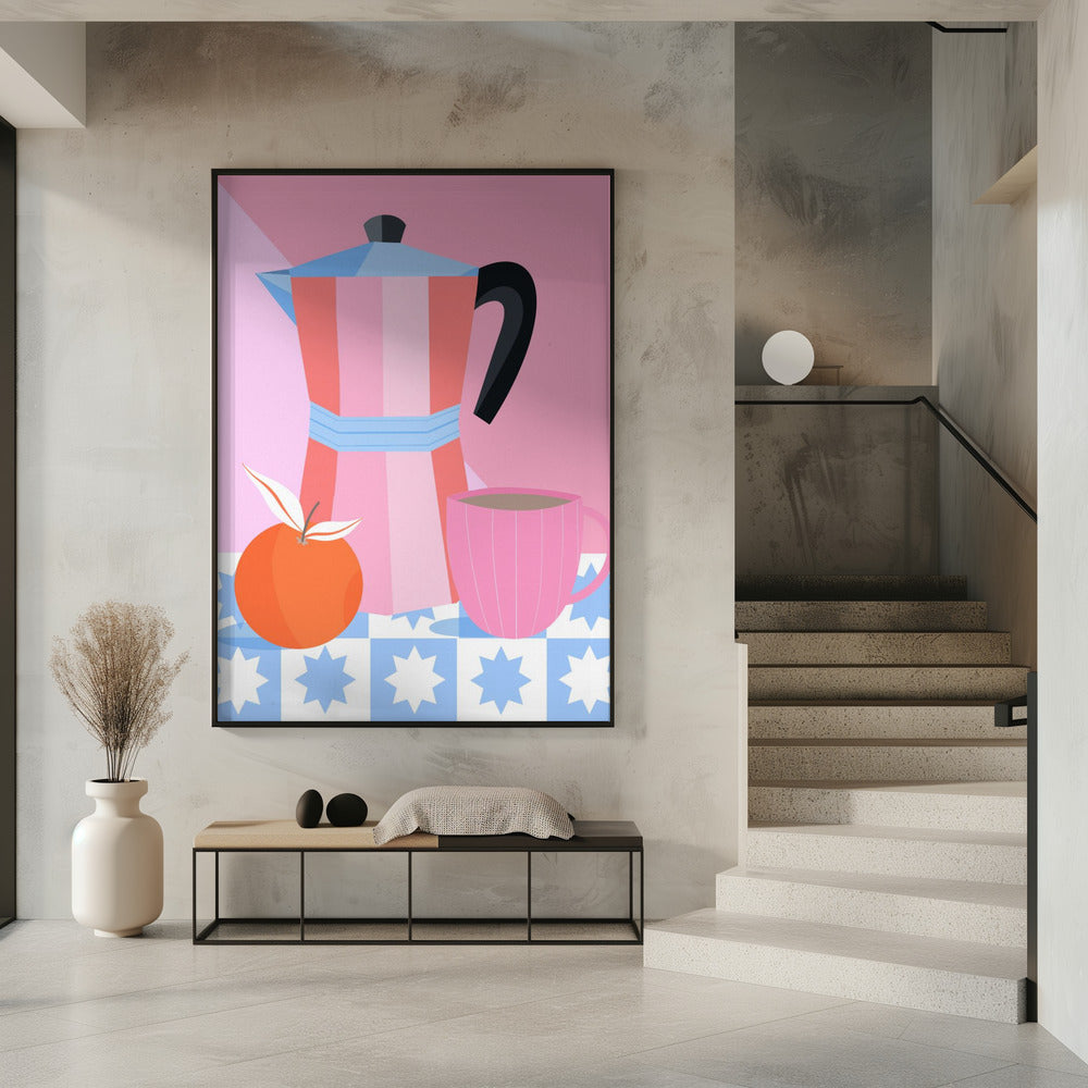 Still Life with Moka Pot | Poster