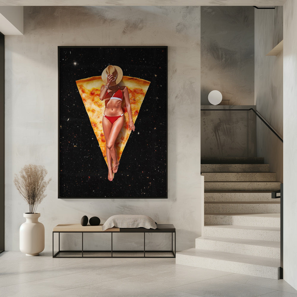 Pizza Sun Tan | Poster