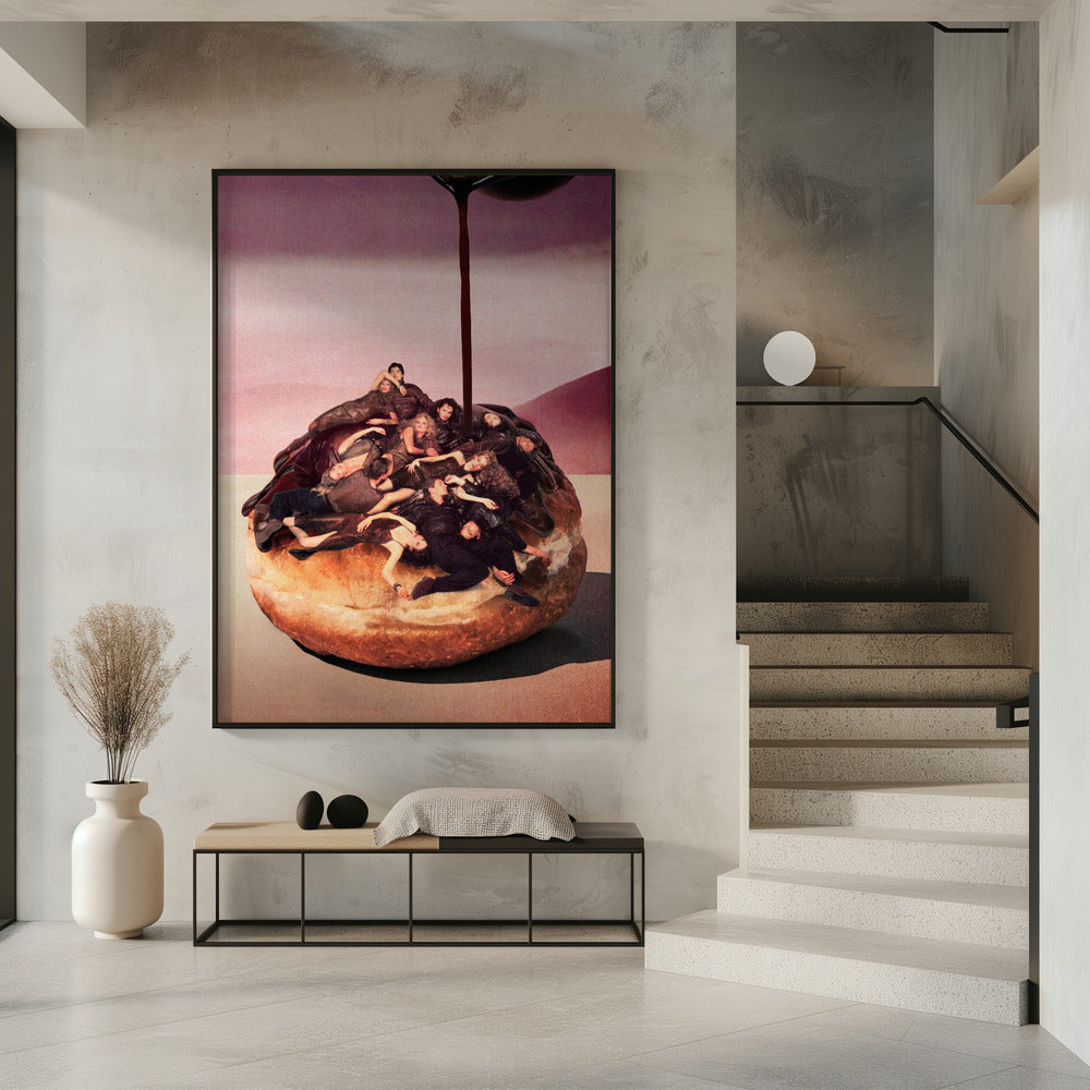 Surreal Decadent Donut | Poster