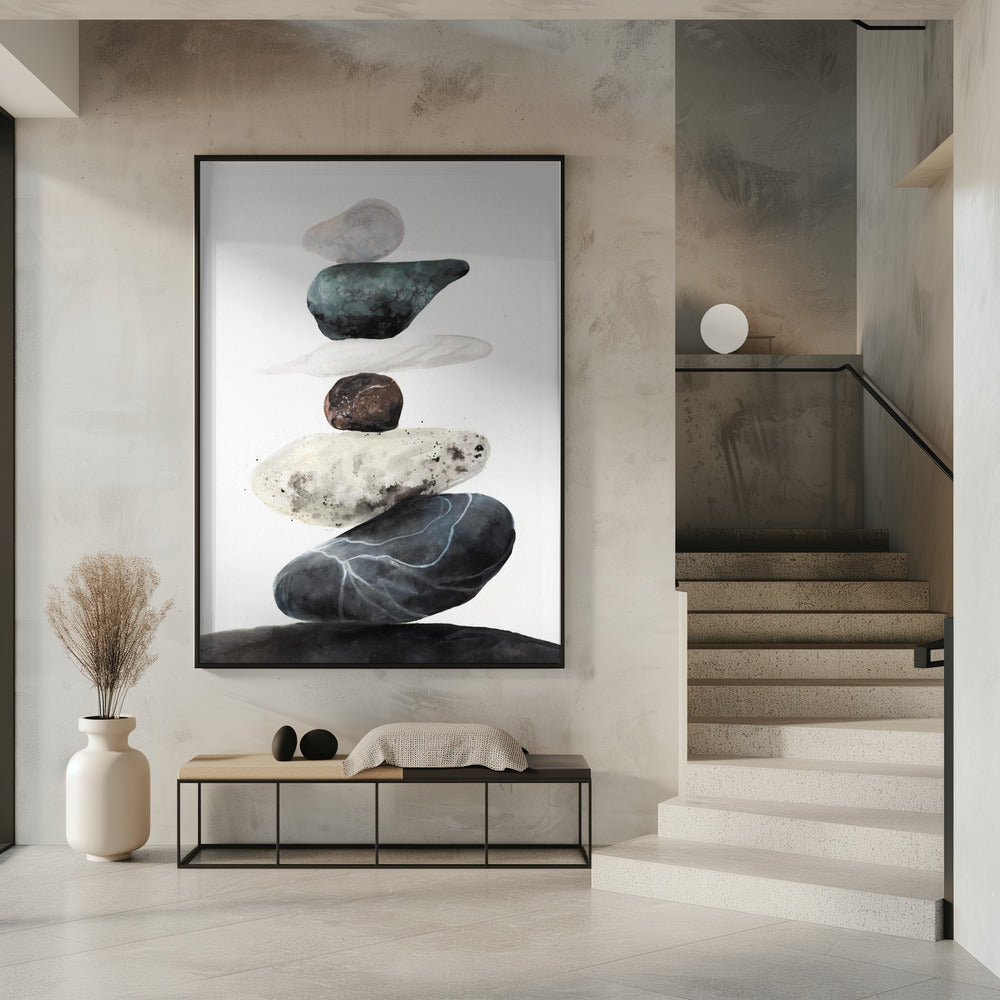 Stones from the beach | Poster