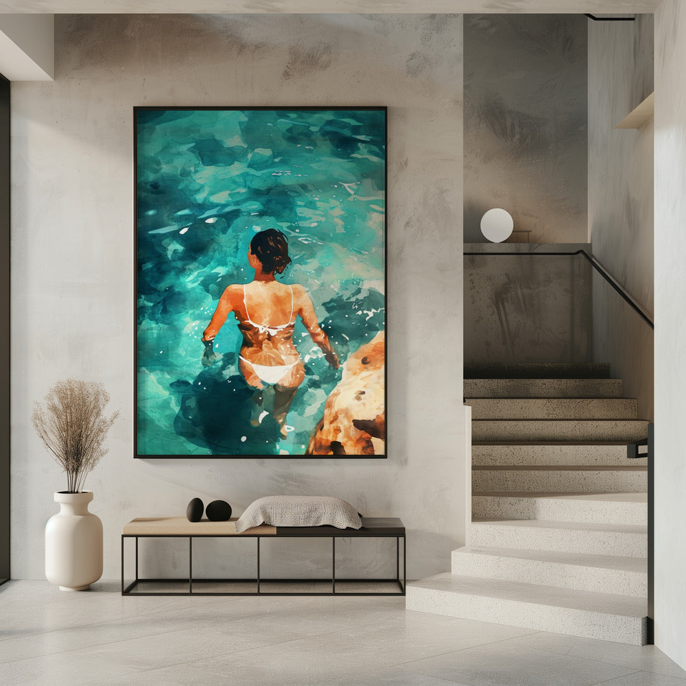 Portrait of a woman 38 | Poster