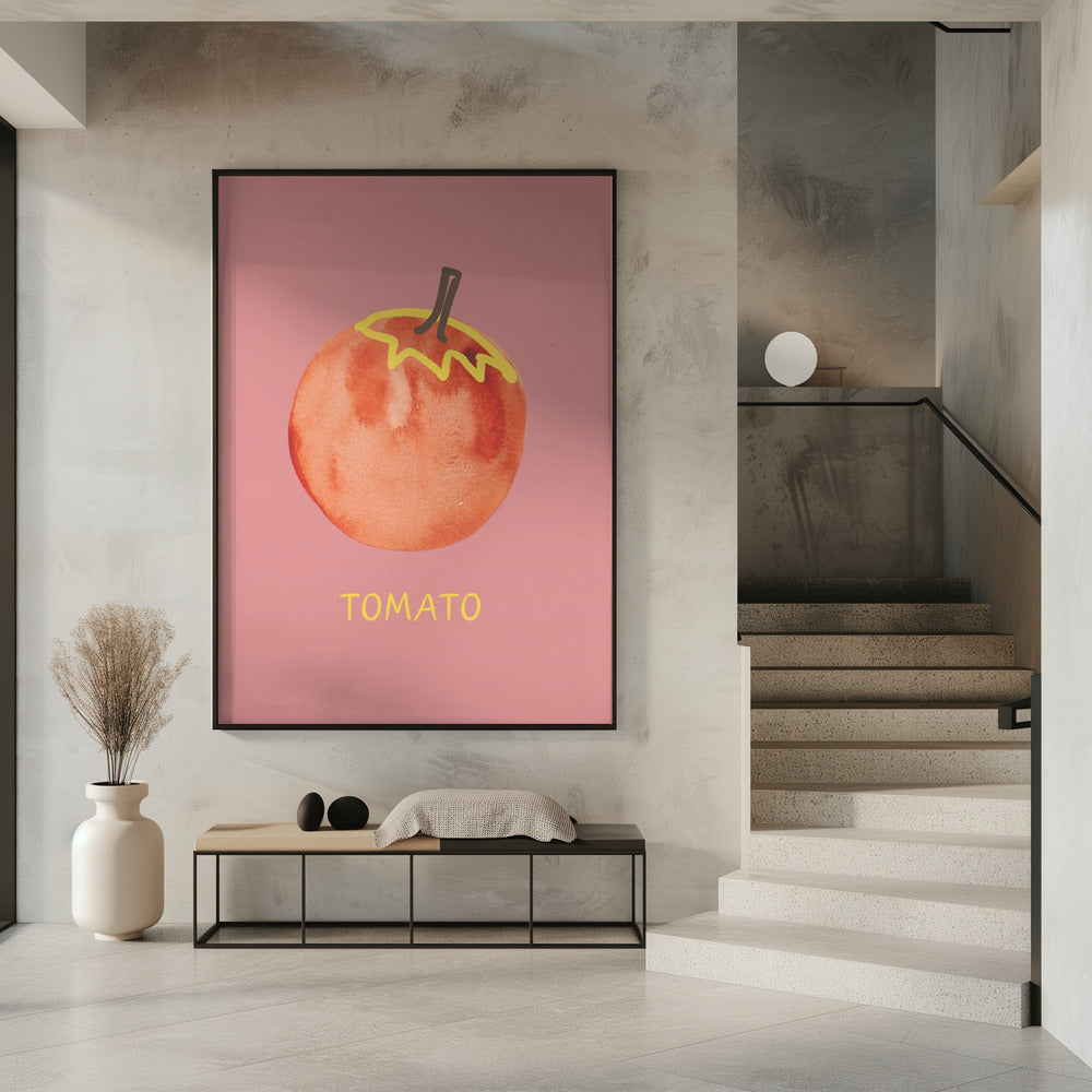 Tomato in Pink | Poster
