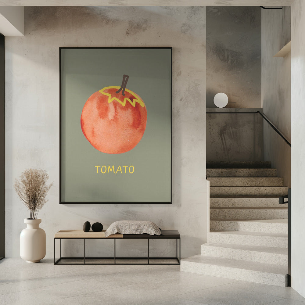 Tomato in Green | Poster