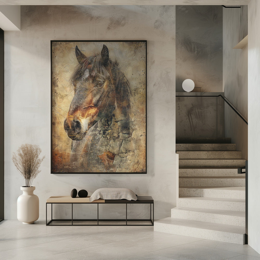 Horse Illustration 09 | Poster