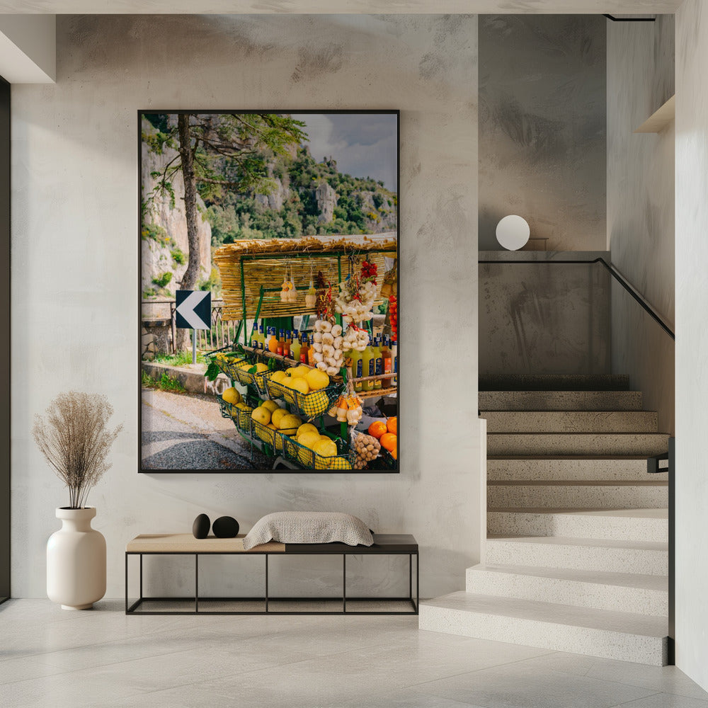 Amalfi Coast Drive XV | Poster