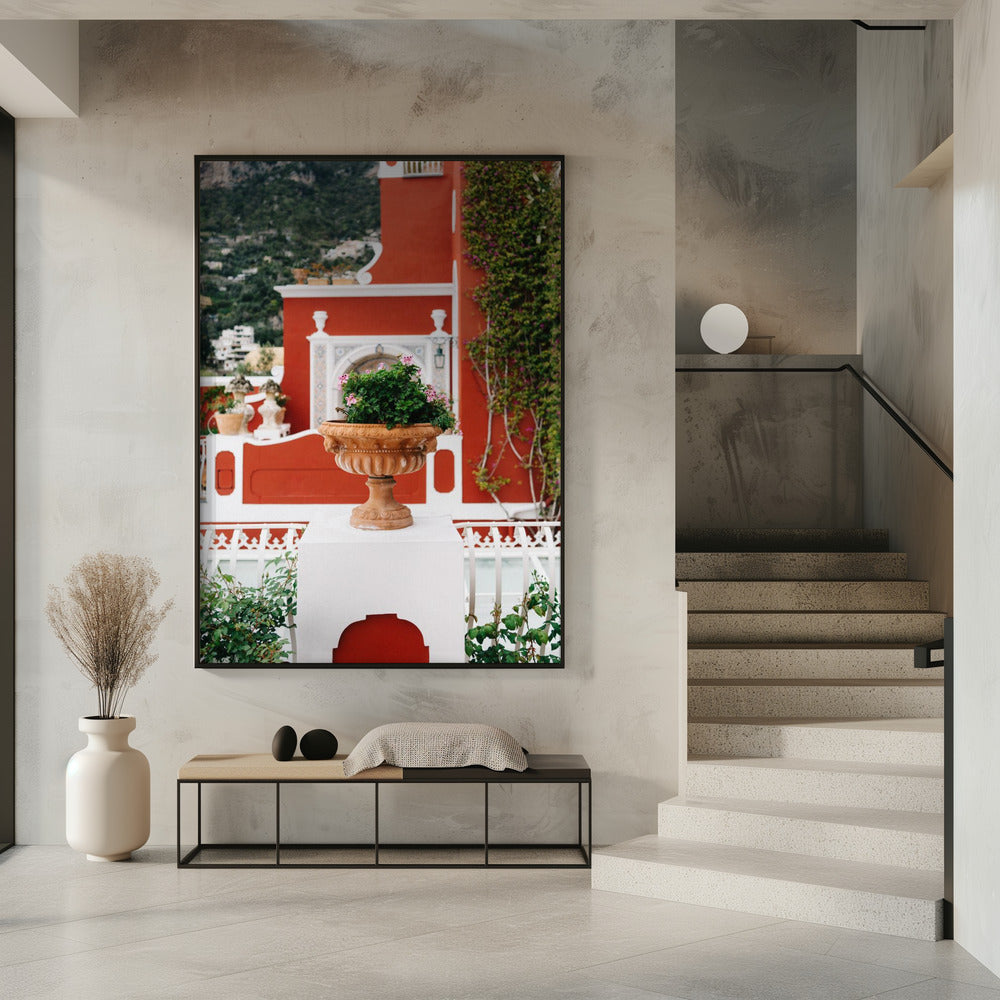 Rainy Positano IV | Poster