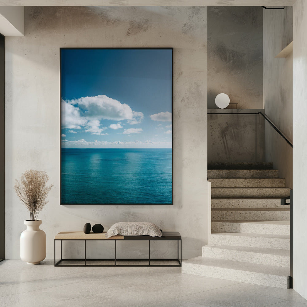 Amalfi Coast Ocean View V | Poster