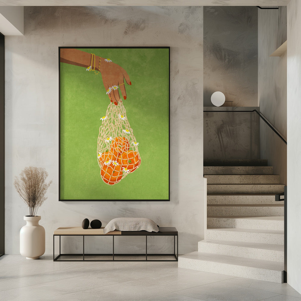 Fresh Oranges | Poster