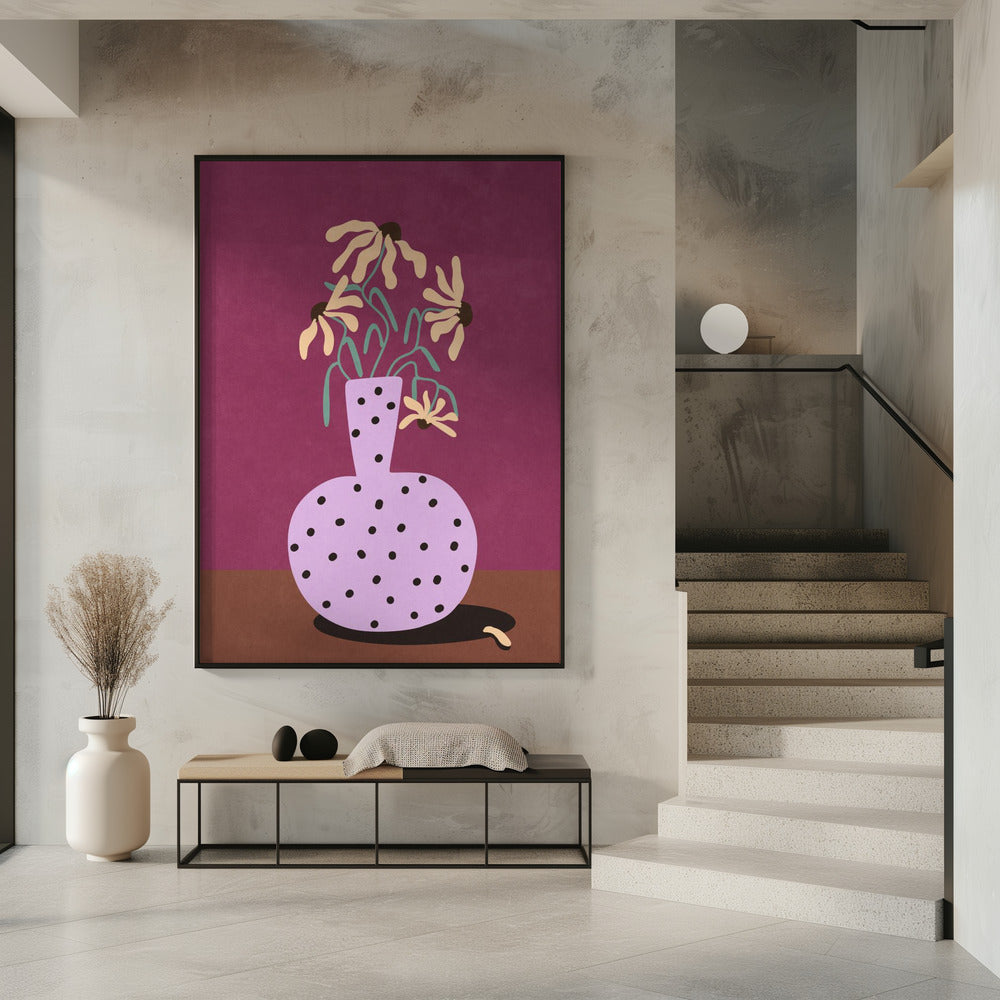 Flowers in Vase | Poster