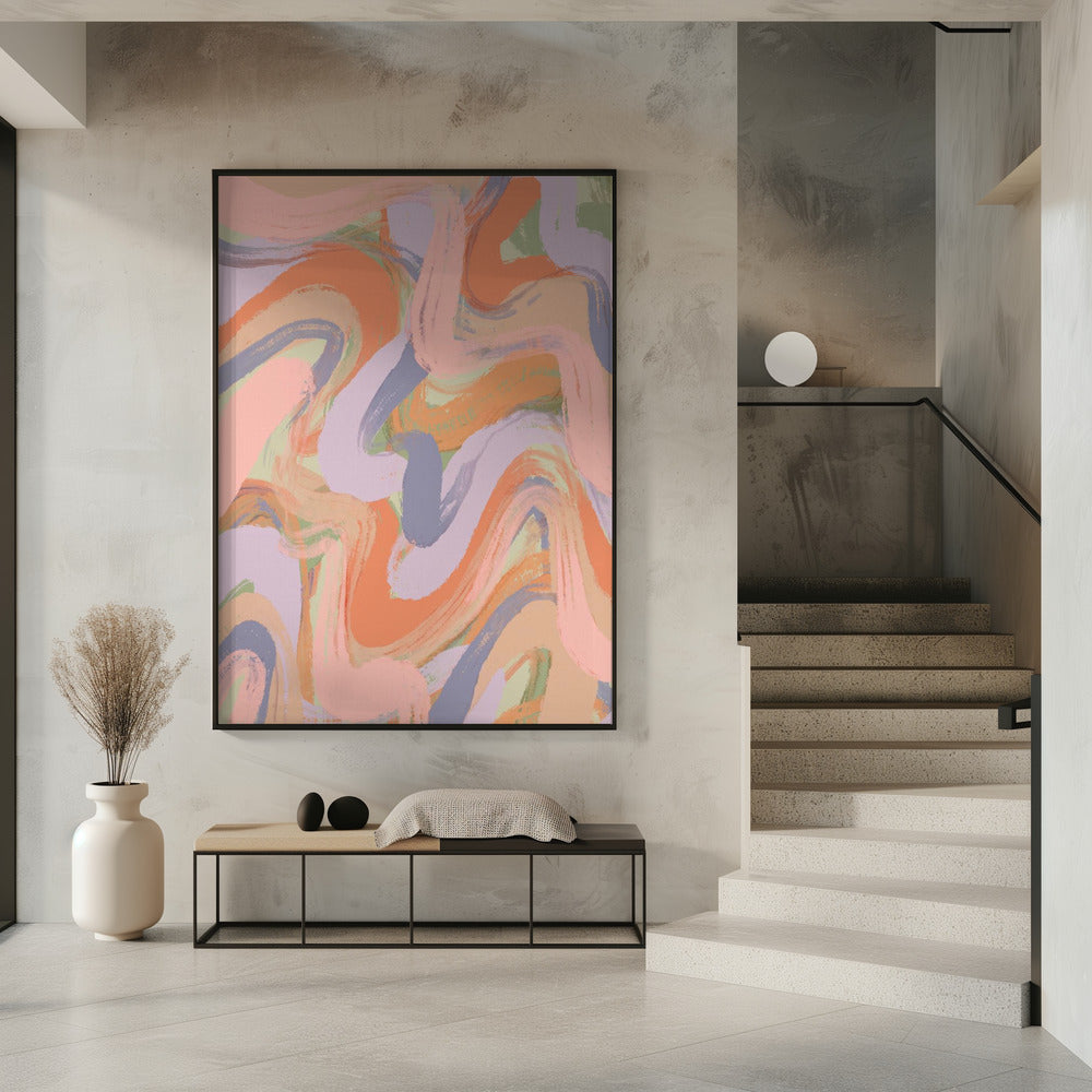 Swirling Hues | Poster