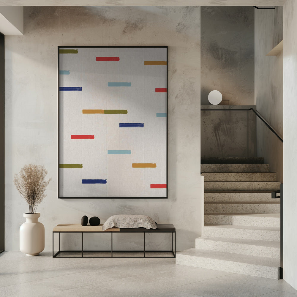 Colorful Strokes | Poster