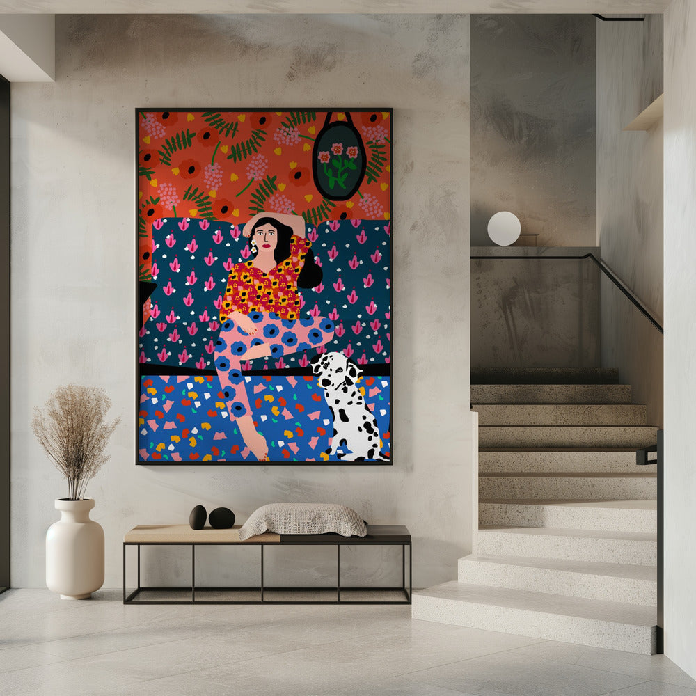 Girl In the Sofa | Poster