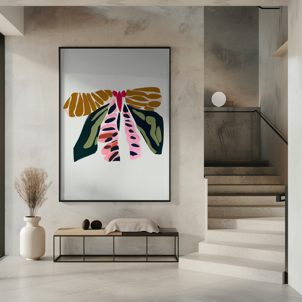 9933x14043 Din 140 Abstract Butterfly.png | Poster