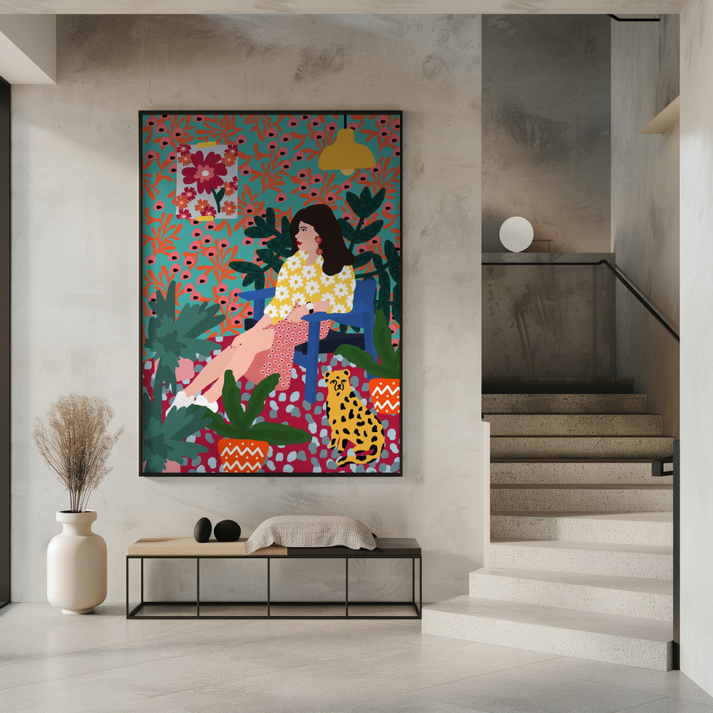 Floral daydreaming | Poster