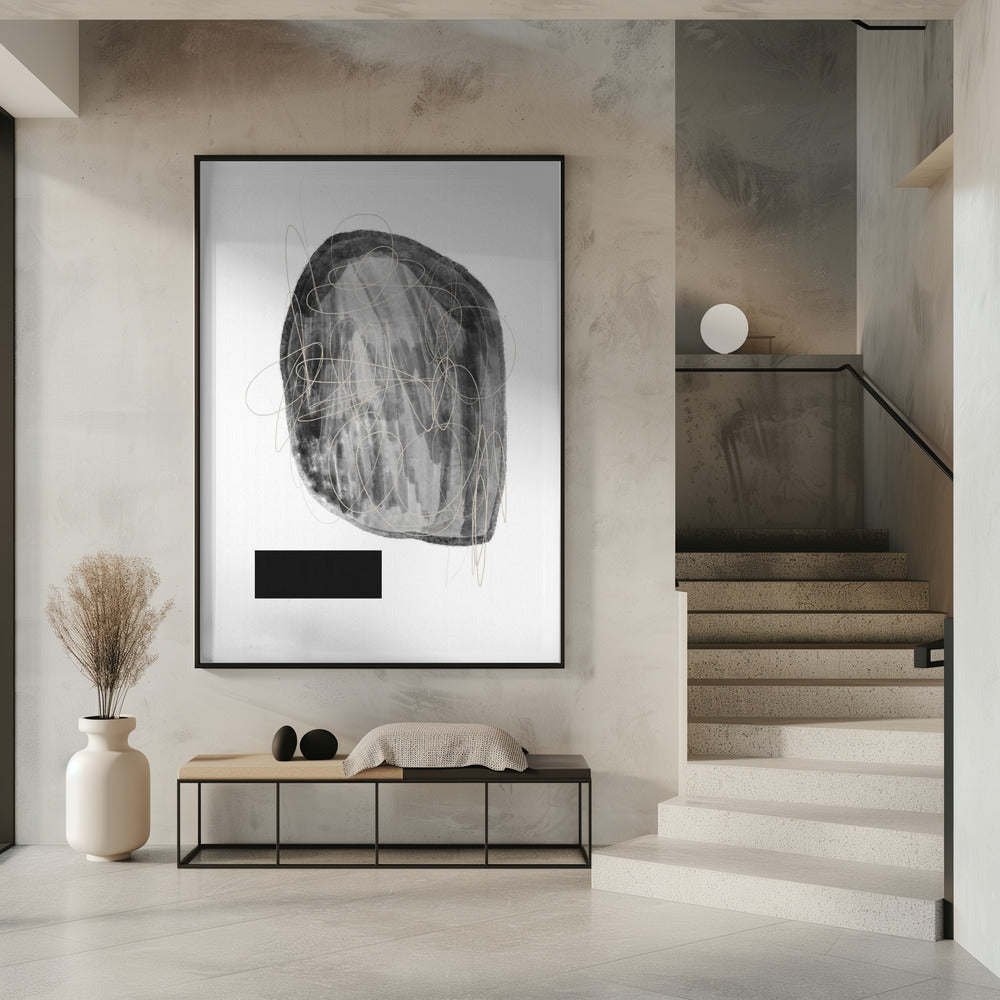 Black And Gray Hues | Poster