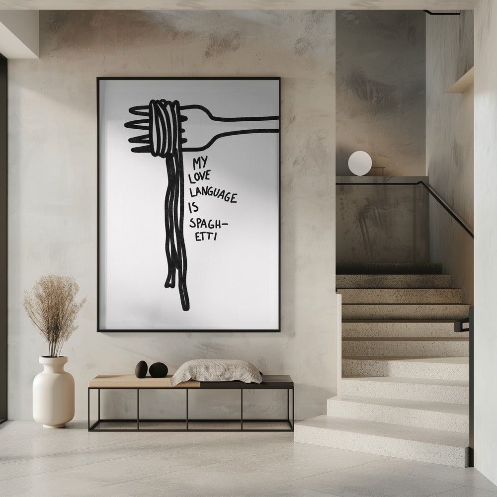 Spaghetti Love Language | Poster