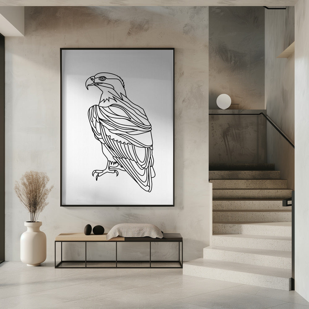 Line Eagle | Poster