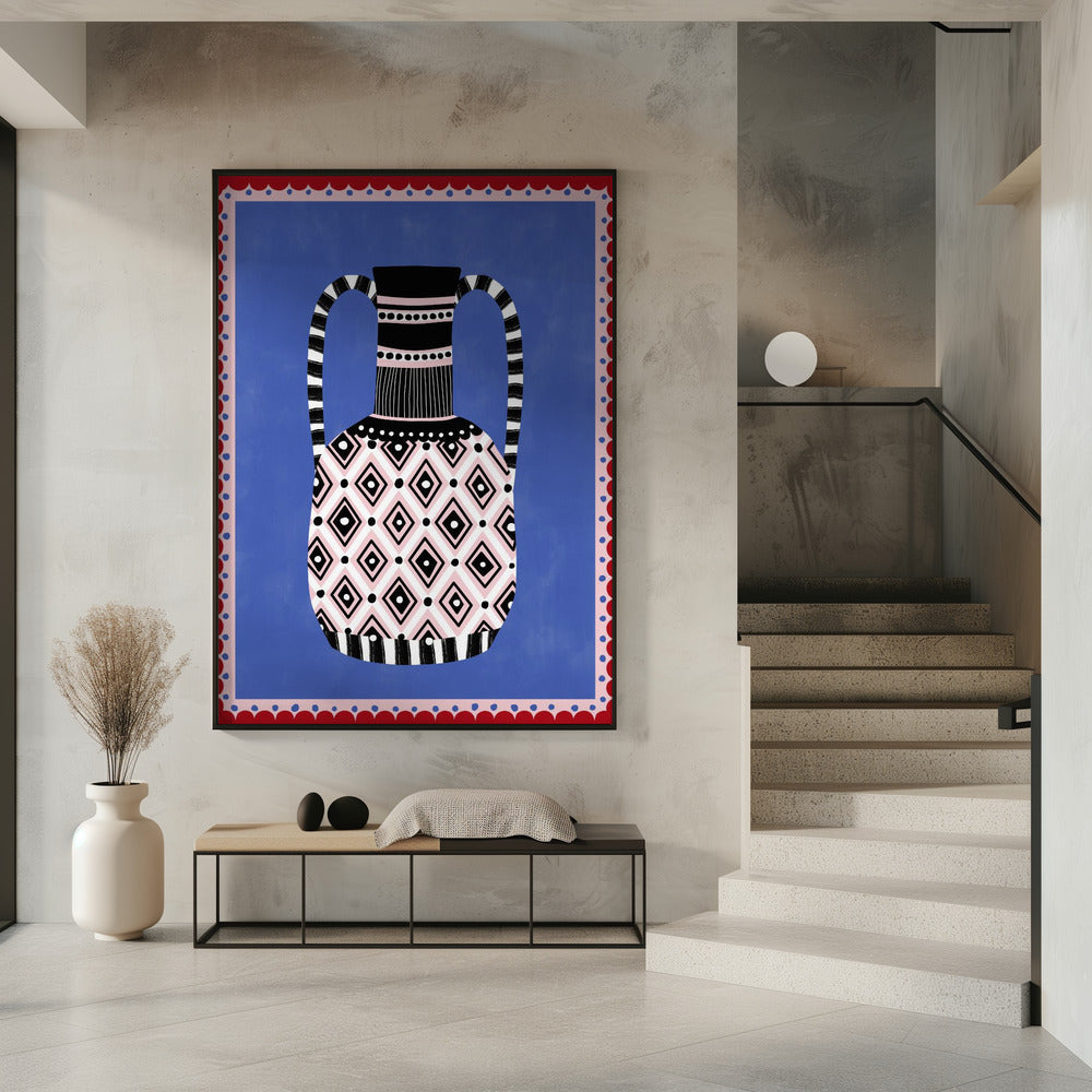 Geometric Patterns and Bold Colors | Poster