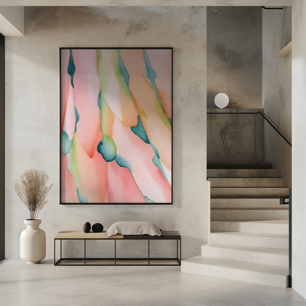 Blush Feathers | Poster