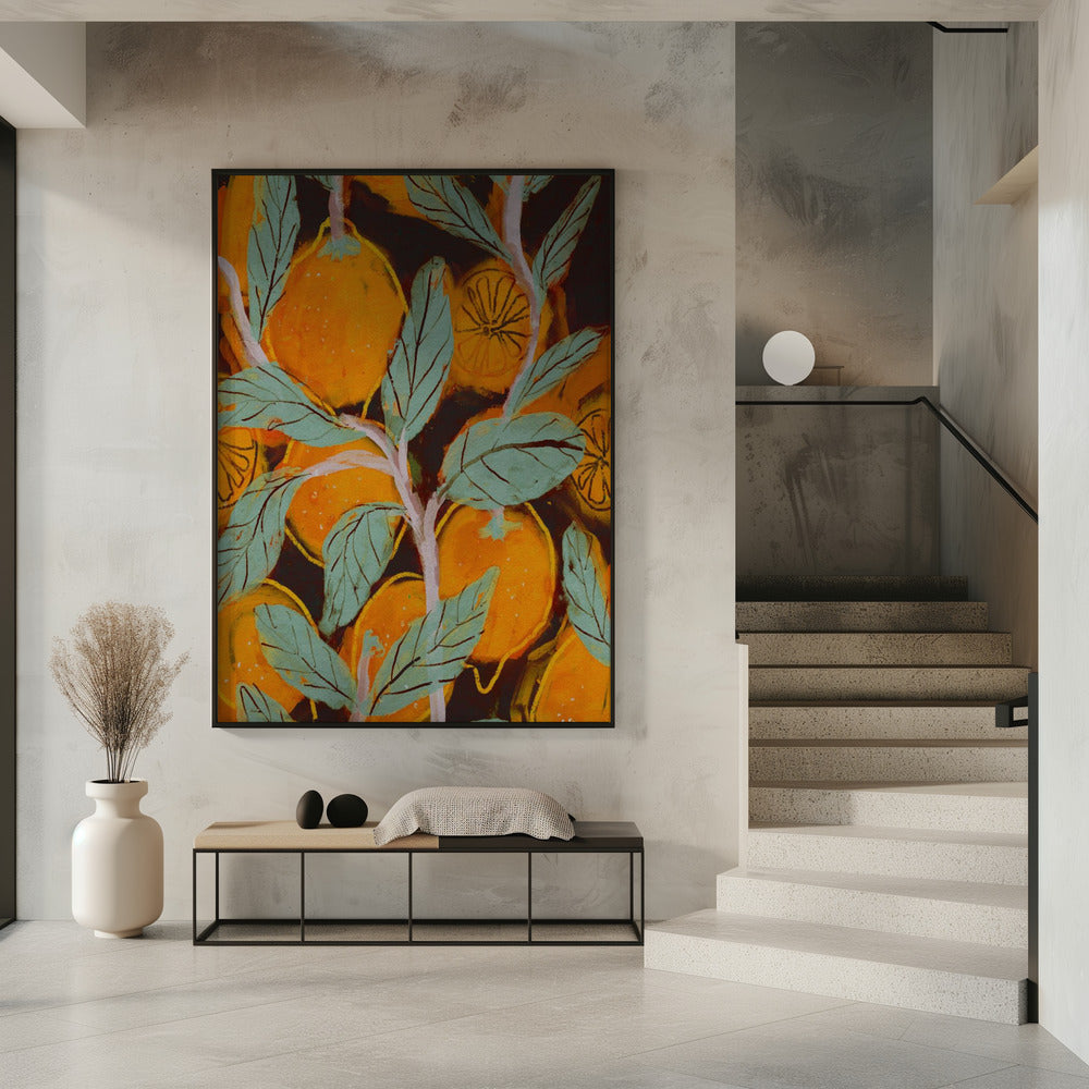 Orange Orchard Vibes | Poster