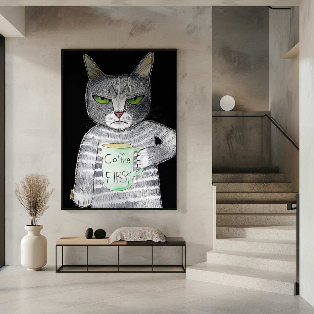 Coffee Cat | Poster